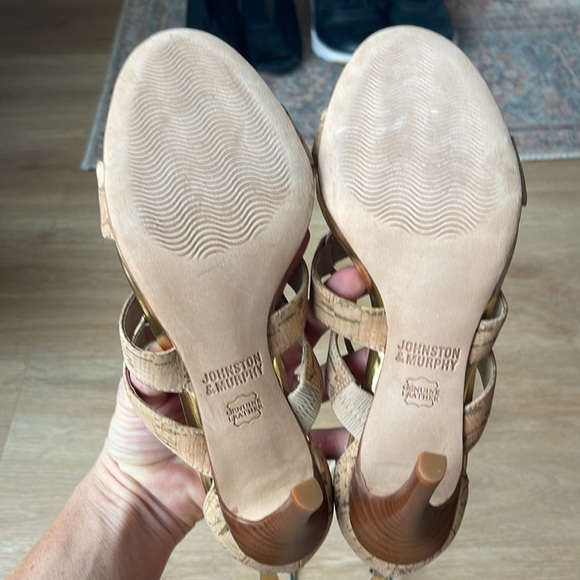 NEW - never worn | Leather Heels | size 7 - Picture 2 of 4